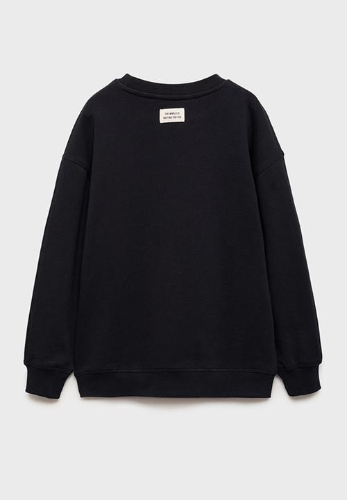 MANGO - Sweatshirt legend - black