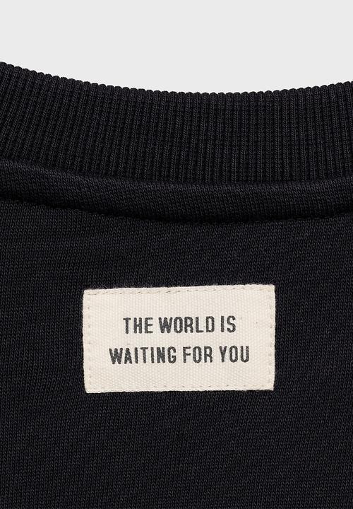 MANGO - Sweatshirt legend - black