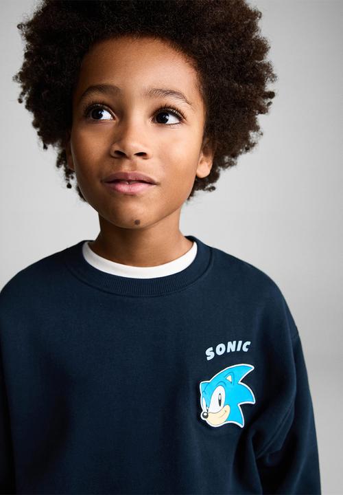 MANGO - Sweatshirt sonicem - navy