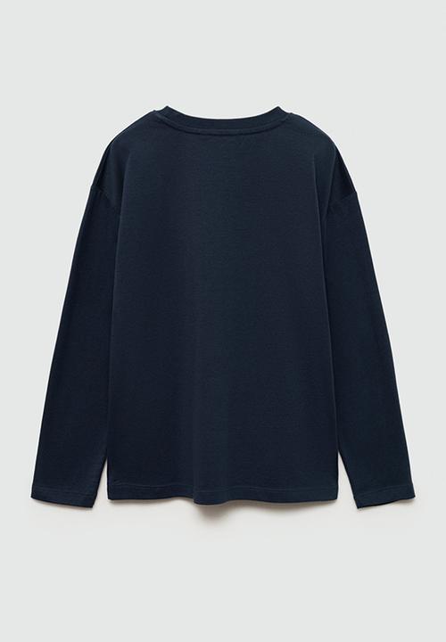 MANGO - T-shirt utah1 - navy