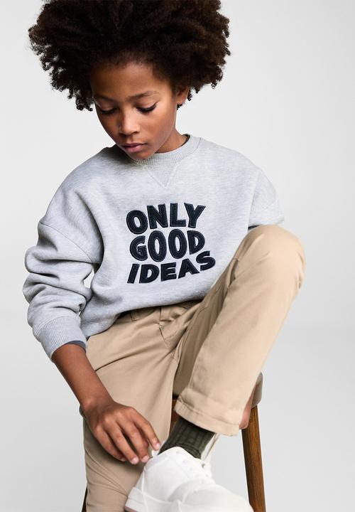MANGO - Sweatshirt good - medium gray