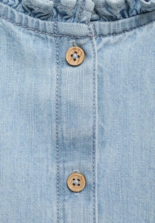 MANGO - Blouse marta - open blue