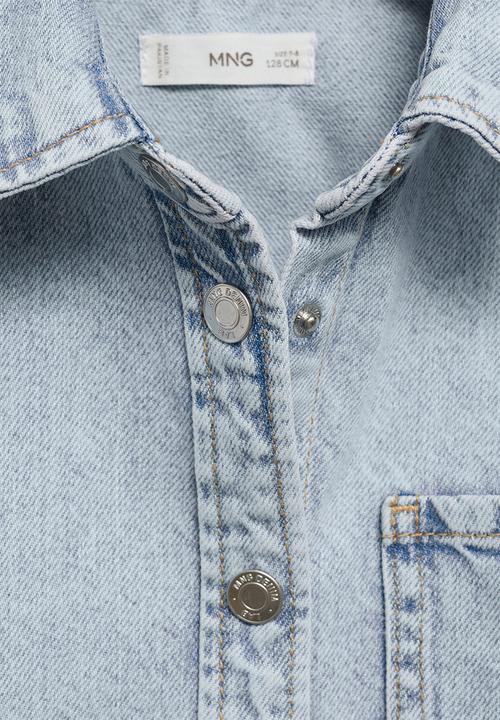 MANGO - Jacket  jacobo - open blue