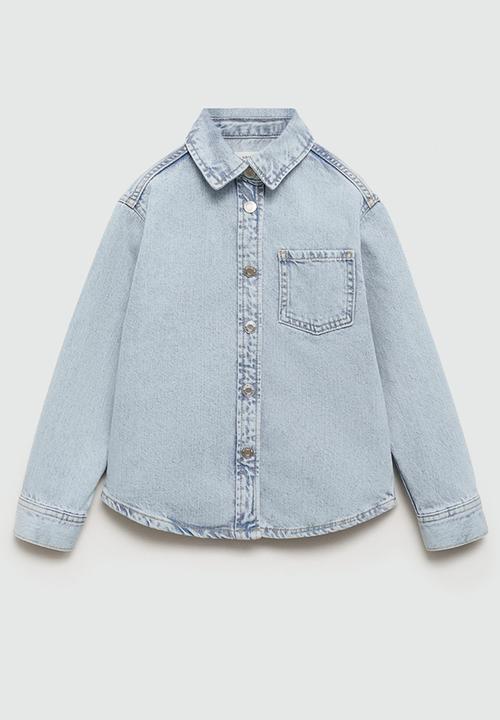 MANGO - Jacket  jacobo - open blue