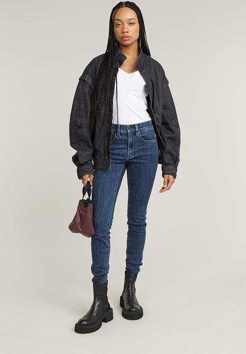 G-STAR - Lhana skinny wmn - blue