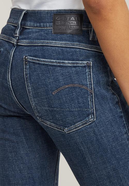 G-STAR - Lhana skinny wmn - blue