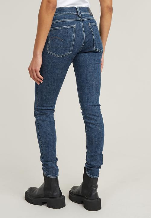 G-STAR - Lhana skinny wmn - blue