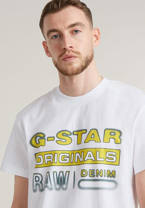 G-STAR - Gradient originals r t - white