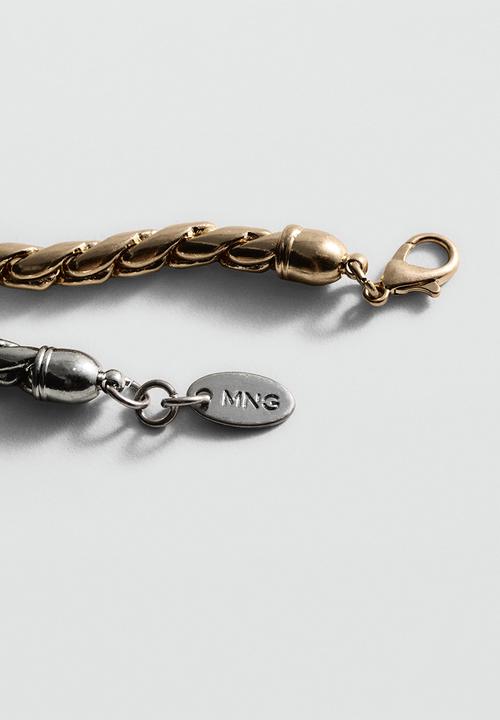 MANGO - Filomena necklace - gold