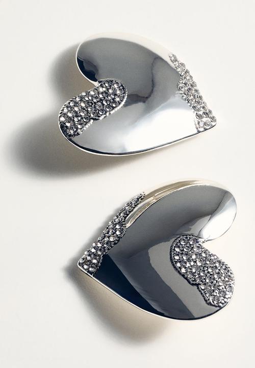 MANGO - Earrings olena - silver