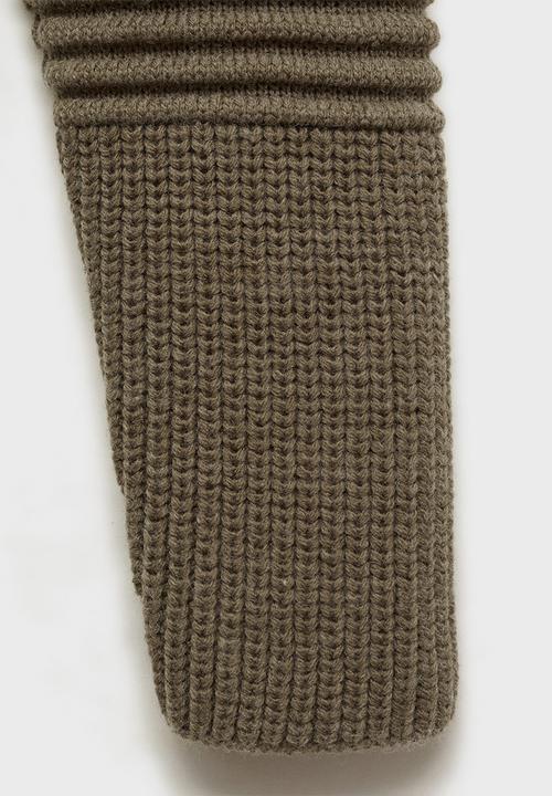 MANGO - Plus Sweater Demy - Beige/Khaki