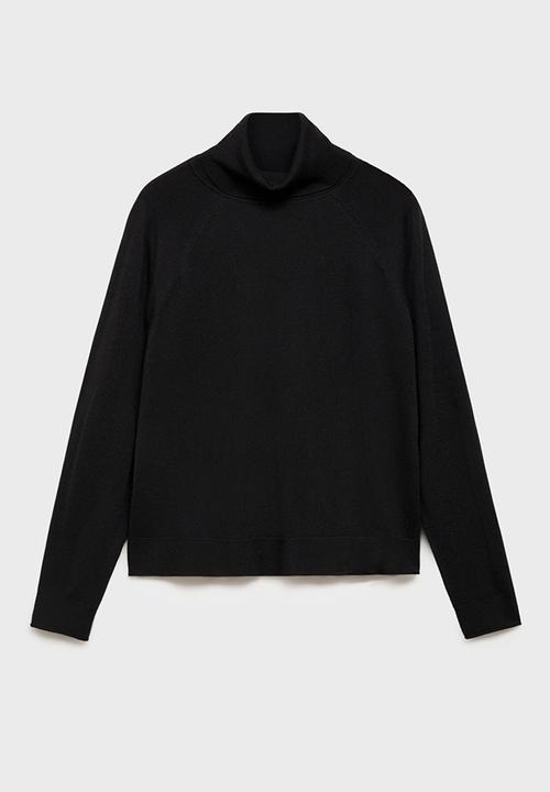MANGO - Plus Sweater Luccac - Black