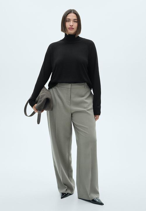 MANGO - Plus Sweater Luccac - Black