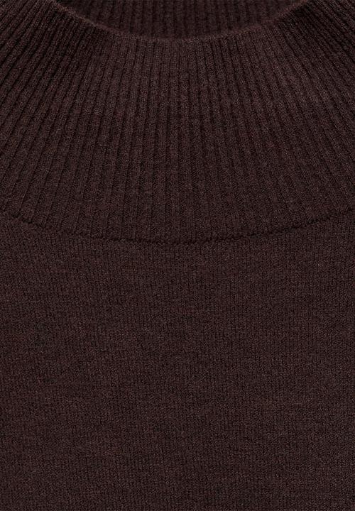 MANGO - Plus Sweater Nuria - Brown