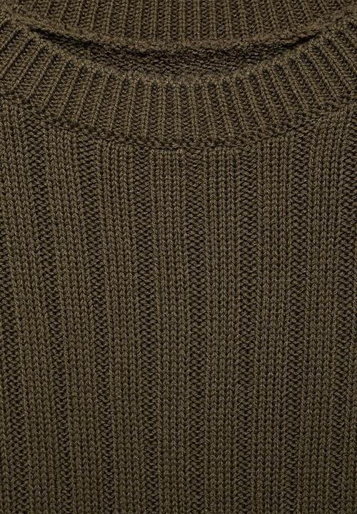MANGO - Plus Sweater Selva - Khaki