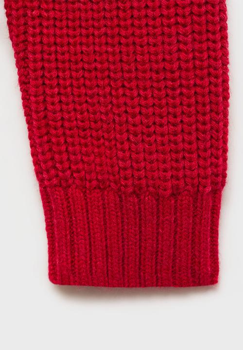 MANGO - Plus Sweater Bonchini - Red
