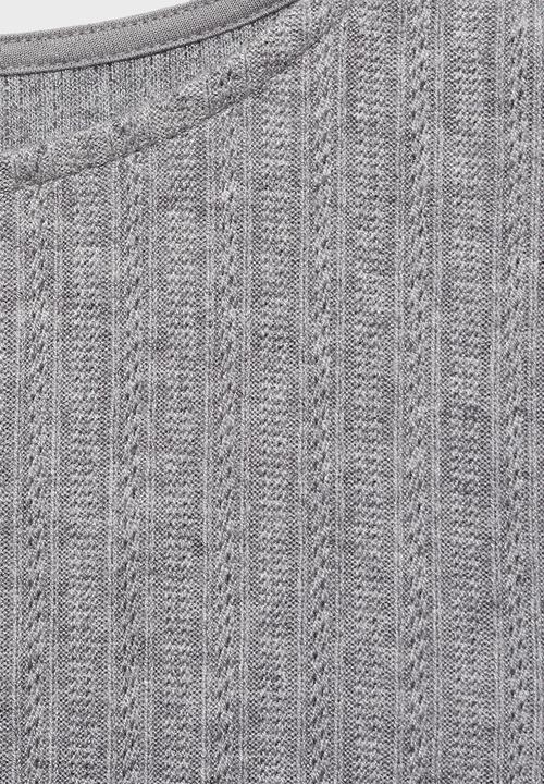 MANGO - Plus T-Shirt Pointe - Medium Gray
