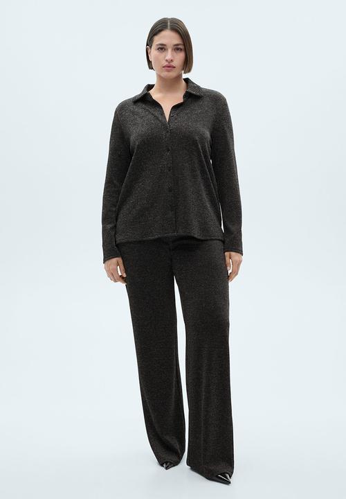 MANGO - Plus Shirt Xbluti - Gray