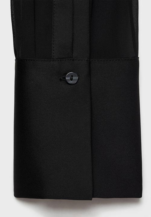 MANGO - Plus Shirt Doyle - Black