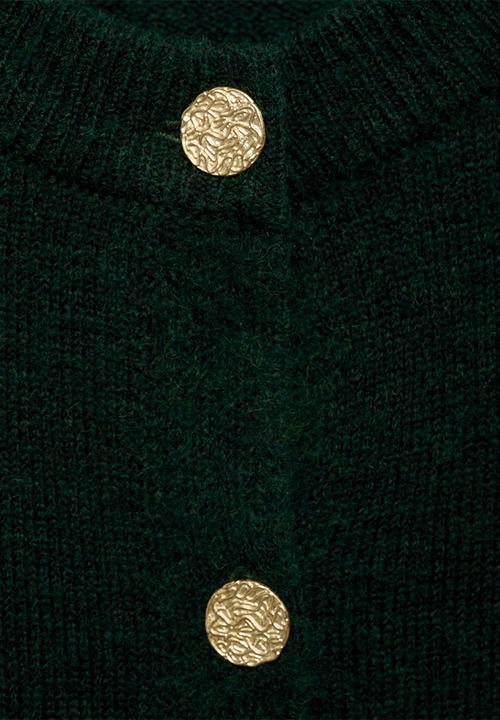 MANGO - Plus Cardigan Eliote - Green