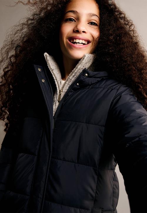 MANGO - Puffer coat anna - navy