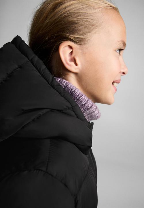MANGO - Puffer coat anna - black