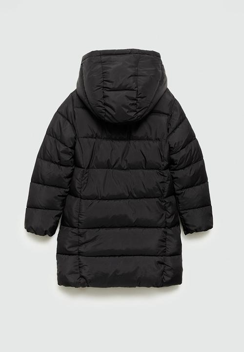 MANGO - Puffer coat anna - black