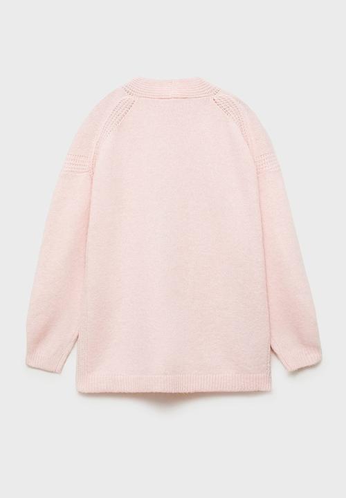 MANGO - Cardigan tique - light/pastel pink