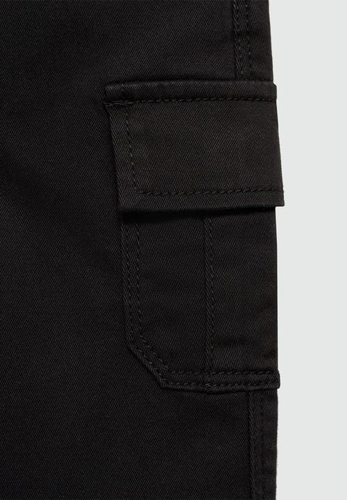 MANGO - Trousers nico - black