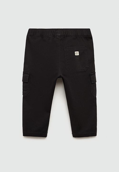 MANGO - Trousers nico - black