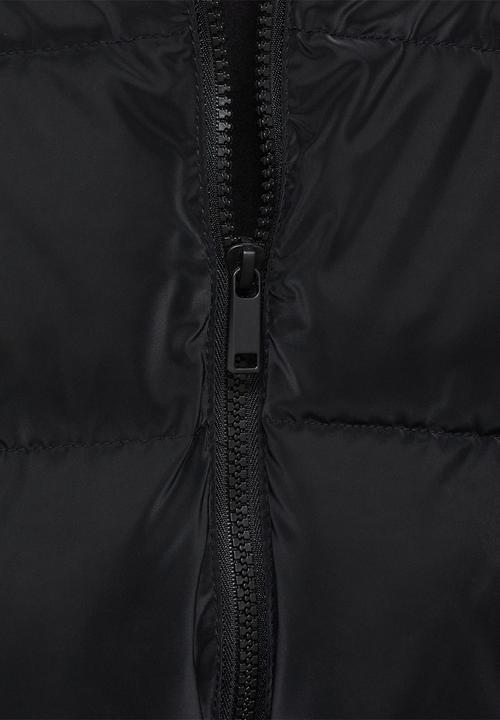 MANGO - Puffer coat aurora - black