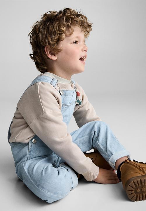 MANGO - Overall marti - open blue