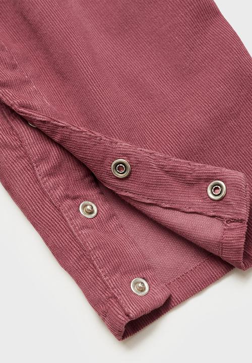 MANGO - Overall carolina - dark red