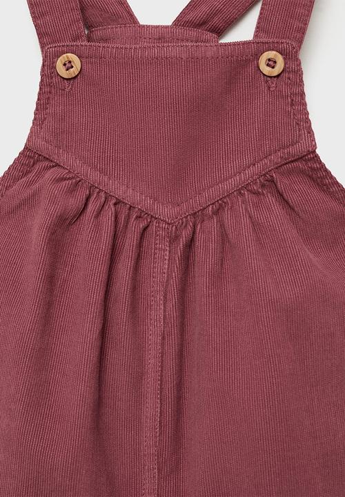 MANGO - Overall carolina - dark red