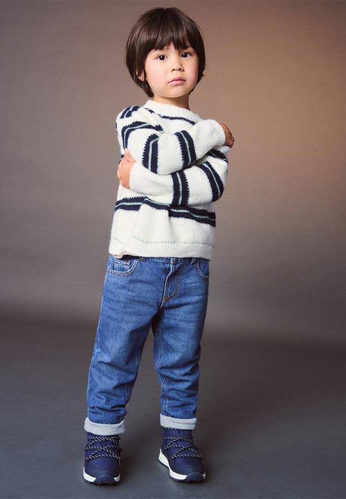 MANGO - Overall lucasf - open blue