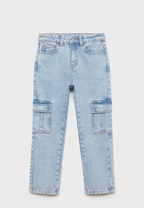 MANGO - Jeans bondi - open blue