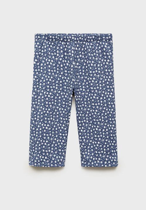 MANGO - Trousers chop - medium blue