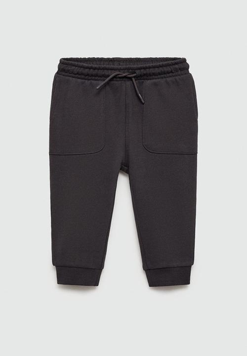 MANGO - Joggers warmb7 - charcoal