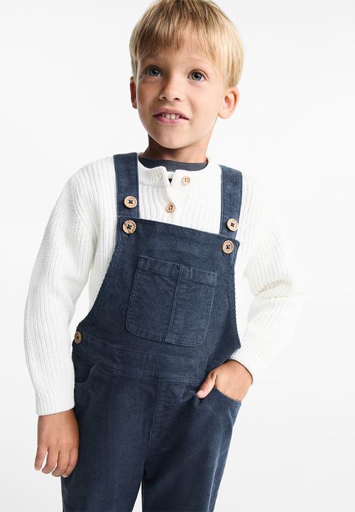 MANGO - Overall kiri - medium blue