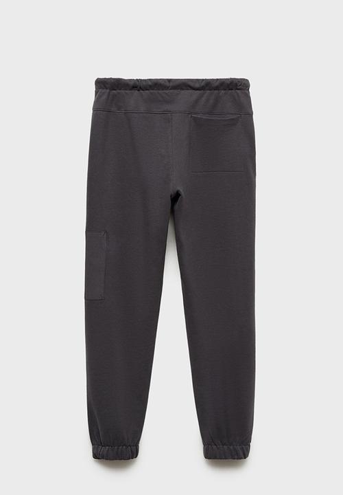 MANGO - Joggers pocket - charcoal