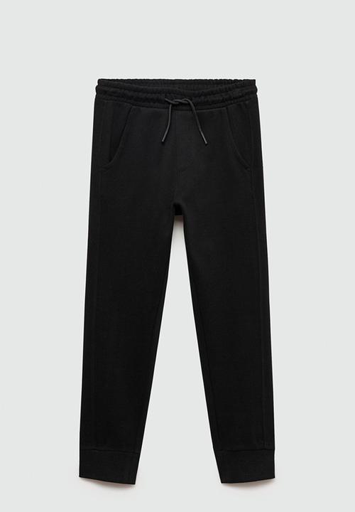 MANGO - Joggers warm7 - black