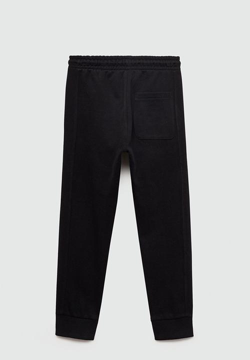MANGO - Joggers warm7 - black