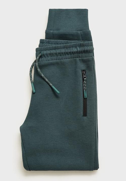 MANGO - Joggers otozip - dark green