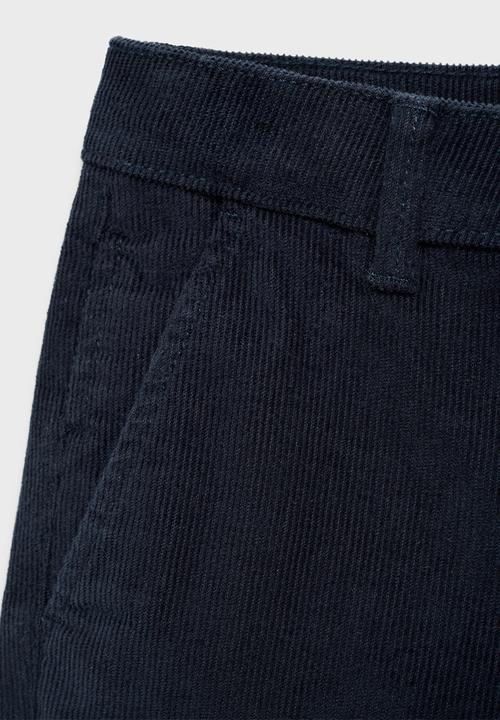 MANGO - Trousers canigo - navy