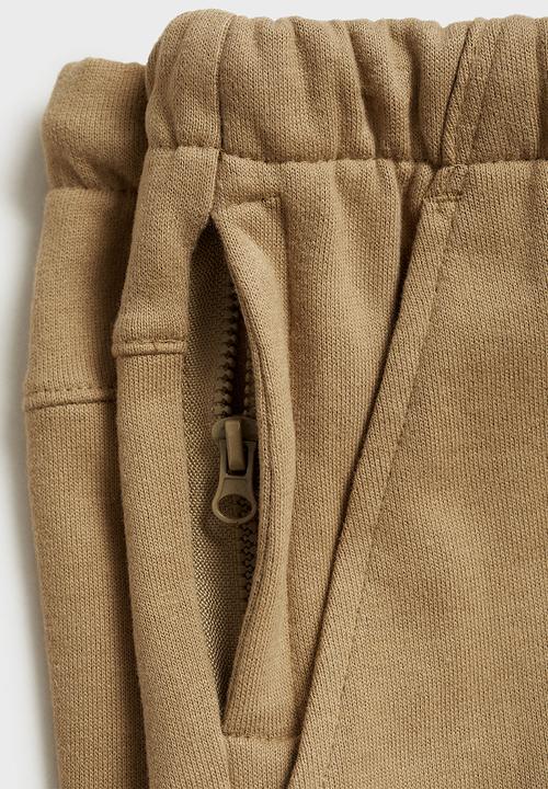 MANGO - Joggers pocket - medium brown