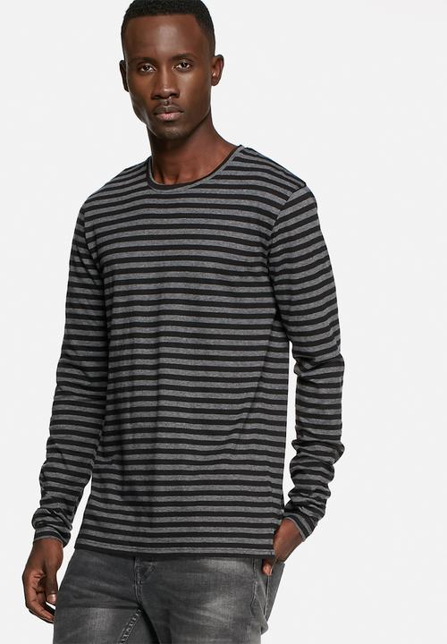 basicthread - Stripe long sleeve tee