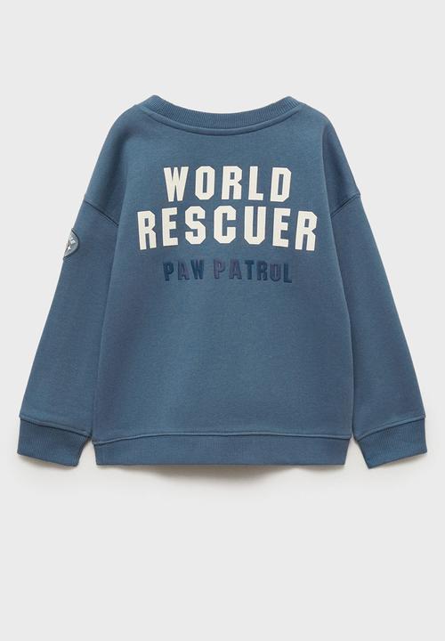 MANGO - Sweatshirt pawchase - medium blue