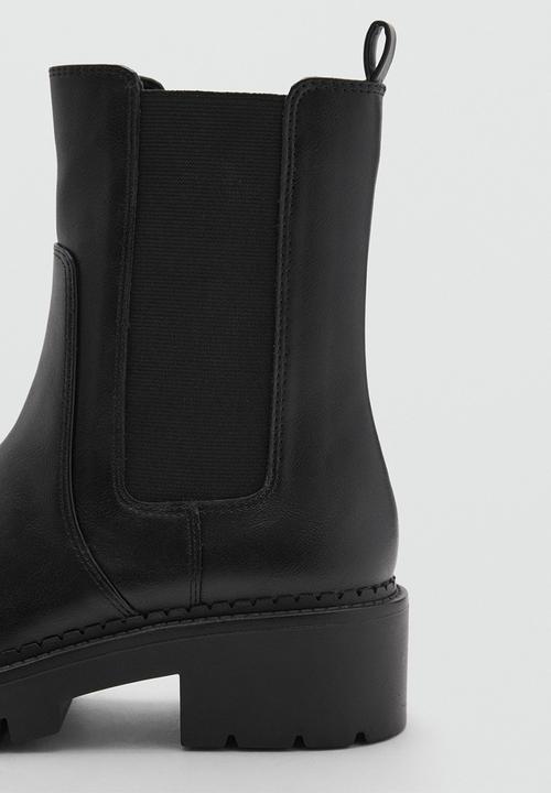 MANGO - Ankle boots calista - black