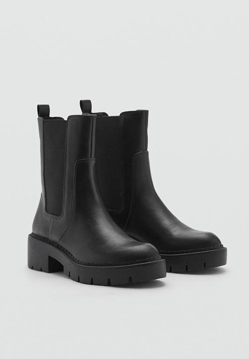 MANGO - Ankle boots calista - black