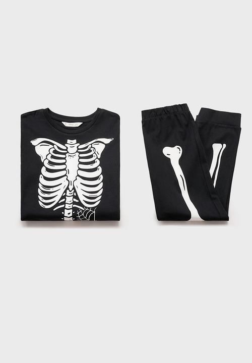MANGO - Pyjama bones - black